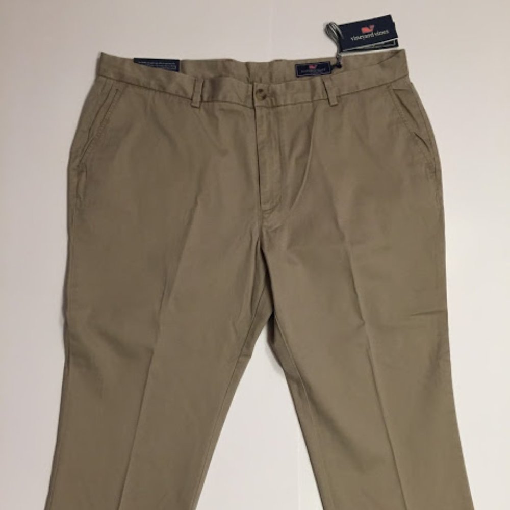 New Vineyard Vines Men's Khaki Breaker Pants